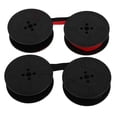 thumbnail image 1 of 2pcs Universal Typewriter Ribbon Twin Spool Typewriter Ribbon Twin Spool Replacement Pack Compatible For Most Typewriter Red Black Ink And Black Ink, 1 of 8