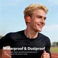 thumbnail image 7 of One Ear Piece Open Ear Bud Air Bone Conduction Earbud Earless Out of Ear Headphones Single Bluetooth Phone Earpiece Earbud Bluetooth Wireless Headsets with Microphone Earhook for Work, 7 of 7