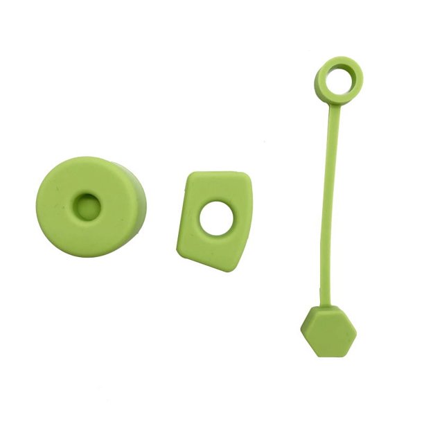 Juego de 3 tapones antidesbordamiento de silicona para taza de acompañamiento, accesorios para tapa de pajita y taza térmica, tapón a prueba de fugas para taza