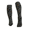 thumbnail image 4 of Compression Socks for Women and Men - halloween spooky pumpkins Compression Socks Circulation for Workout, 4 of 8