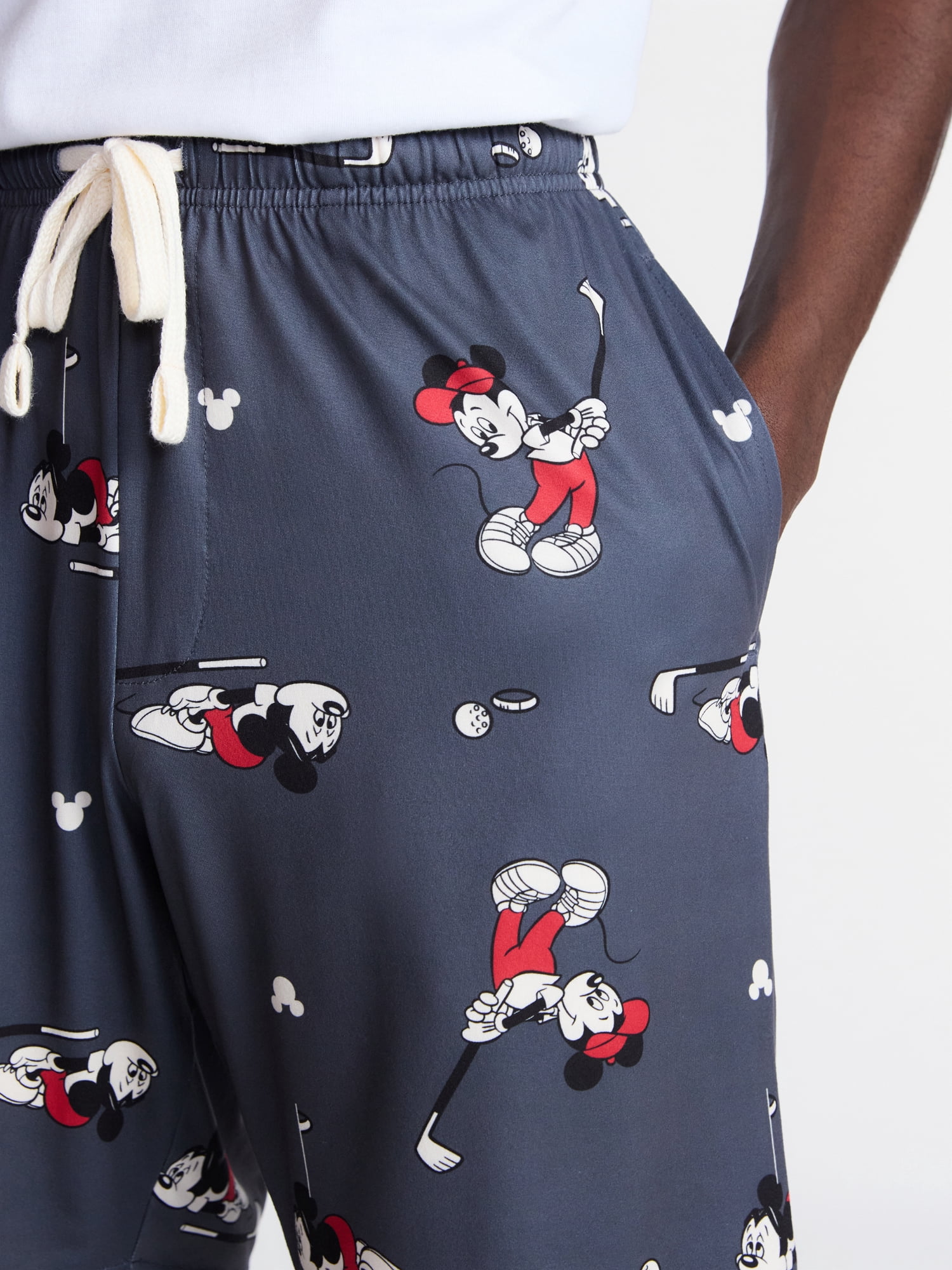 Mickey Mouse Men's Golf Lounge Shorts, Sizes S-2XL
