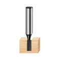 thumbnail image 5 of 5mm Dia 8mm Shank Bottom Cleaning Router Bit 2 Flutes Carbide Tipped Cutter Uncoated for Woodworking, 5 of 5