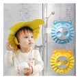 thumbnail image 2 of 2pzs Gorro Ducha Para Bebé Ajustable Proteger Gorro Champú Amarillo/Azul, 2 of 5