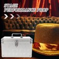 thumbnail image 3 of Minkissy Carrying Box Tool Storage Case Aluminum Silver Multifunctional 1Set for Magicians, 3 of 6
