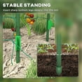 thumbnail image 6 of Outsunny Garden Trellis for Climbing Plants Outdoor, 72" Tall, Green, 6 of 9
