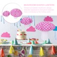 thumbnail image 2 of Miangastore 2pcs Scene Lanterns Paper Lanterns Mushroom-shaped Lantern for Performance, 2 of 9