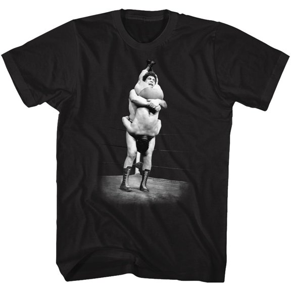 Andre The Giant Looks Wrong Black Adult T-Shirt 4Xlt