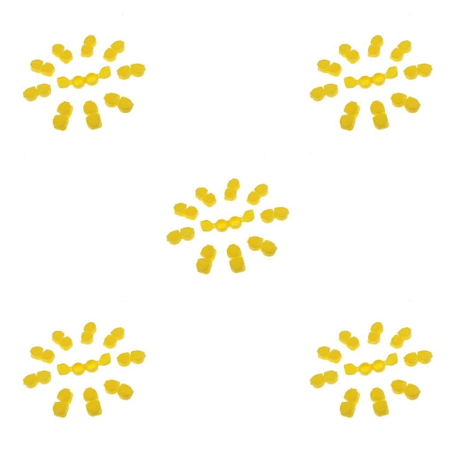 Sonducket Lente de 10 piezas con contenedor de indicación contenedor de lentes de contacto lente abatible y estuche resistente a impactos Type2 NO2