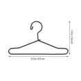 thumbnail image 3 of 20 PCS Muñeca de Metal Perchas Ropa Durable Ropa Percha Mini Muñeca Ropa, 3 of 4