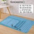 thumbnail image 4 of HAOSHICS Cooling Mat for Dogs Puppy Cats Ice Silk Pet Self Cooling Pad Blanket for Pet Beds/Kennels/Couches/Car Seats/Floors (xl:40"*27.6",blue), 4 of 7