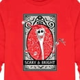thumbnail image 3 of The Nightmare Before Christmas - Scary And Bright - Toddler And Youth Long Sleeve Graphic T-Shirt, 3 of 5