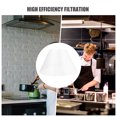 thumbnail image 3 of OUNONA 6Pcs Metal Grease Filter for Range Hood Silver High Efficiency Filtration Easy to Remove, 3 of 8