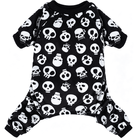 AOMRCOL Dog Halloween Pajamas Puppy Onesies Small Dogs Soft Pjs Coat Cat Apparel Comfy Pet Christmas Clothes Outfit Doggie Bodysuit Soft Comfy Dog Pajamas