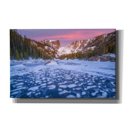 Epic Graffiti 'Dream a little Dream - Rocky Mountain National Park' by Darren White, Giclee Canvas Wall Art, 40"x26"