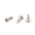 thumbnail image 2 of 100 piezas de tornillos autorroscantes de cabeza plana en cruz de acero inoxidable M2.5 x 6mm, 2 of 2