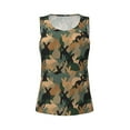 thumbnail image 6 of Sigee Camouflage Rabbit for Women's Workout Tank Top,Running Tank Tops,Sleeveless Gym ClothesSmall, 6 of 8