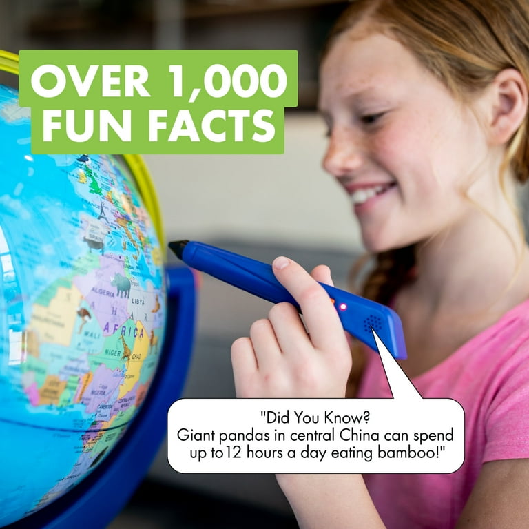 Educational Insights Interactive Globe Toy with Talking Pen Learning Toy Featuring Bindi Irwin Gift for Boys Girls Ages 4 5 6 Walmart