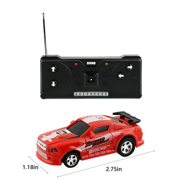 Juguetes Para Niño Coche de control remoto con lata abierta, minicoche de control remoto, minicoche de juguete para niños, coche de control remoto Mier Juguetes Para Bebe 1 Año