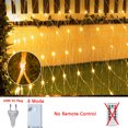 thumbnail image 3 of Cortina de red con luces LED de Navidad de 1,5 a 60 m, cadena de luces de malla para fiestas, bodas, Año Nuevo, guirnalda para decoración de jardín al aire libre, 3 of 5