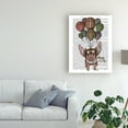 thumbnail image 3 of Trademark Fine Art 'Pig And Balloons' Canvas Art by Fab Funky, 3 of 3