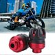 thumbnail image 2 of 1 Pair Aluminum CNC Motorcycle Scooter Front Fork Frame Sliders Crash Protector Red, 2 of 2