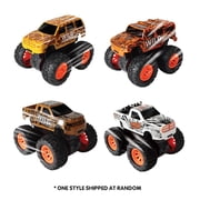 Wild Wheelz - Safari from Deluxebase. Friction Monster Truck Toys. Push along zoo animal car truck toys for boys and girls