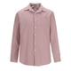 thumbnail image 5 of pstuiky Camisas de manga larga abrigadas para hombre, Blusa informal de manga larga con cuello vuelto, botones y bolsillos de color liso para hombre salir tops s, 5 of 5