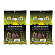 Biltong USA Grass Fed Droewors Beef Sticks, Spicy Mild Flavor, 16oz Pack