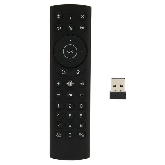 Air Remote Control, 6 Axes Gyroscope Backlight Voice TV Remote For Projector