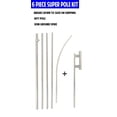 thumbnail image 4 of Infinity Republic - Open Red and Yellow Banner Swooper Flag & Pole Kit - Perfect for Businesses, Shops, Restaurants, Stores, etc!, 4 of 4