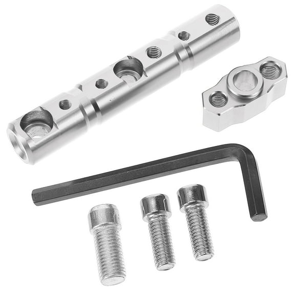 Tineasur Motorcycle Mirror Mount Bracket CNC Aluminum Alloy 1 Set