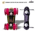 thumbnail image 4 of Jaspo Pro Hyper Furious High Speed Quad Shoe Skates For Professional And Intermediate Users. Fitted With Abec9 And 65mm Shr Pu Wheels For All Age Groups Boys Girls, 4 of 5