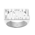 thumbnail image 2 of .925 Sterling Silver Personalized Name Ring - Tall Block Letters - Size 9 - Made in USA, 2 of 2