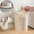 thumbnail image 5 of Airtight Food Storage Containers with Lids – Leakproof Kitchen Organizers for Grains, Rice, Flour & Dry Goods (Durable PE, Moisture-Proof), 5 of 7