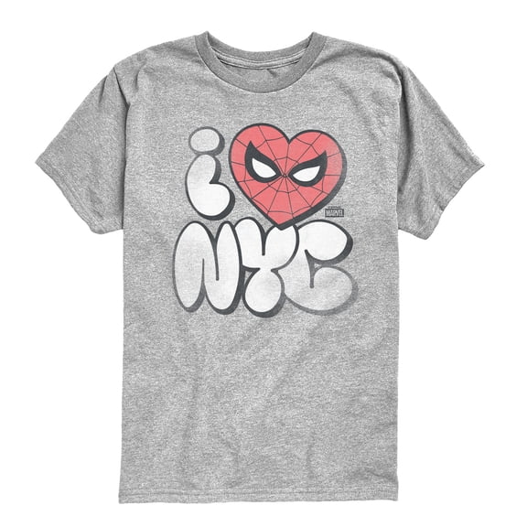 Spider-Man - New York City - Youth Boys Short Sleeve Graphic T-Shirt