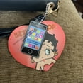 thumbnail image 2 of Betty Boop Wristlet Double Zipper Cell Phone Purse Clutch, 2 of 3