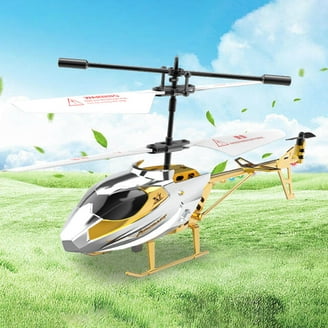 Buzz Lightyear RC Helicopter Toy - LED Remote Control Flying Toy With Obstacle Avoidance