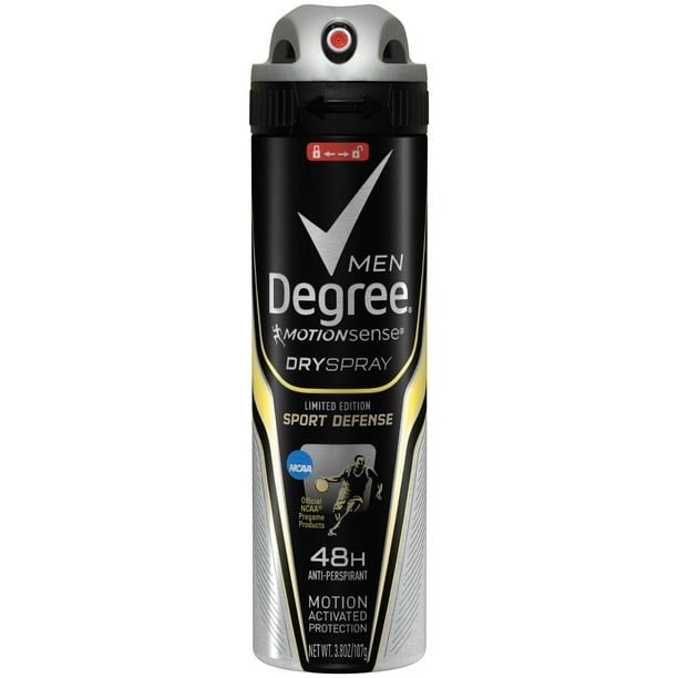 Degree Men MotionSense Antiperspirant Dry Spray Sport Defense 3.8 oz