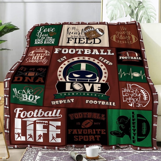 LHSHID Tennis Blanket Tennis Gifts Blanket for Men Women Adults Tennis Lover Soft Flannel Cozy Tennis Player Blanket for All Season Sport Lover Blanket for Bed Sofa Camping Couch 60x80in