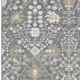 thumbnail image 4 of HomeRoots 679191 9 x 12 ft. Charcoal Ivory & Gold Oriental Washable Machine Made Rectangle Area Rug with UV Protection, 4 of 9