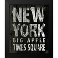 thumbnail image 2 of Grey, Jace 12x14 Black Modern Framed Museum Art Print Titled - New York Mate, 2 of 5
