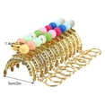 thumbnail image 3 of Guardoinrt 10pcs/set Lovely Metal Coin Purse Frame With Key Ring Practical And Elegant Wide Range Of Uses, 3 of 6
