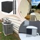 thumbnail image 4 of Fundas para Aire Acondicionado de Exterior, Impermeables, Resistentes Al Viento, Elásticas, para Casa, Dormitorio, Hotel y Apartamento., 4 of 5