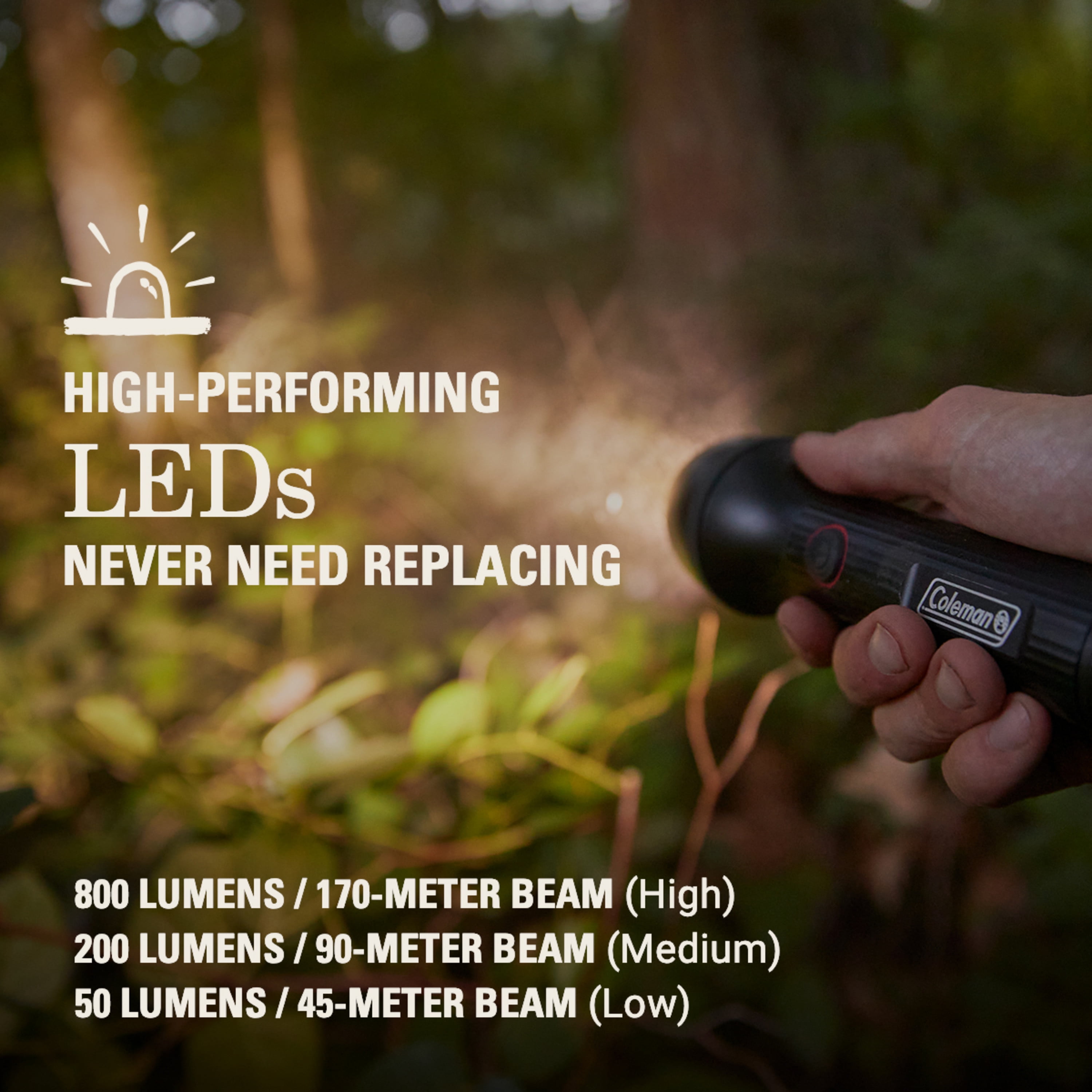 Coleman Classic Recharge 800 Lumens Portable Camp Light