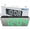 Green light, variant on 1pc LED Mirror Digital Clock Bedroom Office Travel Electronic Table Clock Desktop Makeup Mirror Alarm Clock Temperature Function