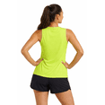 thumbnail image 3 of Expert Brand USA-Made Women's Oxymesh™ Athletic Sleeveless T-Shirt, Key Lime, 2XL, 3 of 6