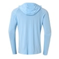 thumbnail image 6 of MEZZALL Sweatshirts For Men Solid Color Long Sleeve Hoodies New Ice Silk Sunscreen Jacket Summer Pullover Casual Clothing Basic Daily Outdoor Vacation Travel Tops, 6 of 7