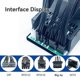thumbnail image 4 of Fuente de Alimentación Modular ATX de 400 W, Fuente de Alimentación con Módulo FLEX y Bajo de Ruido para Chasis de Computadora Pequeños de 1U (Flex ITX), 4 of 5