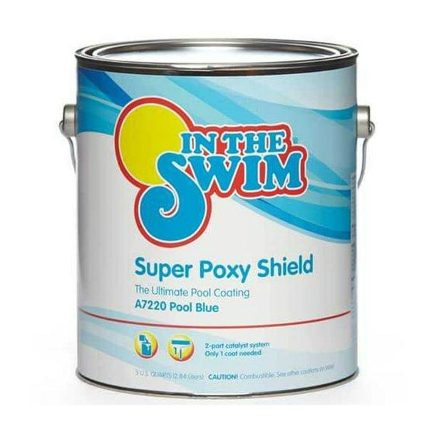 in the swim super poxy shield pool paint