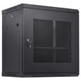 thumbnail image 1 of Gabinete de servidor de red de montaje en pared VEVOR 12U de 15.5 pulgadas de profundidad, 1 of 9